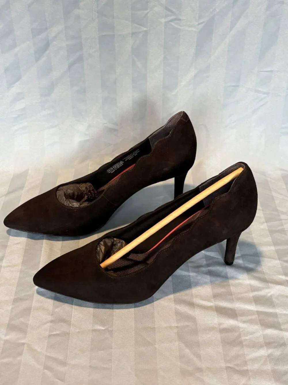 Rockport Total Motion Scallop Heel - Size 9.5